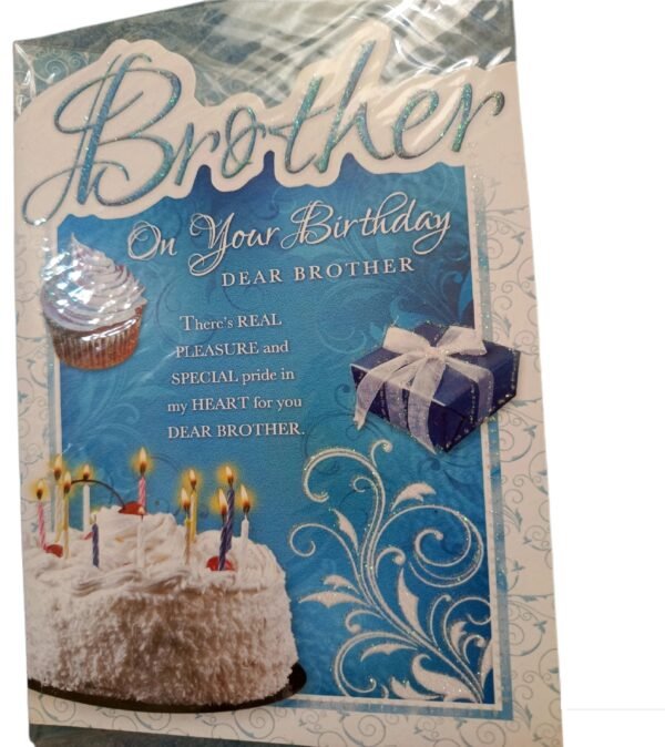 Brother Birthday Greeting Card