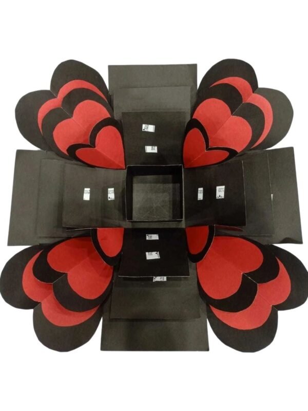 Heart Shape Customized Picture & Chocolate Box