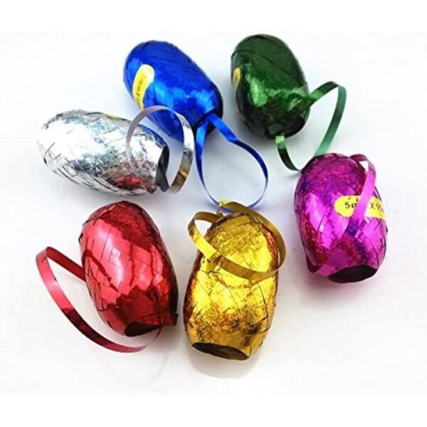 Silver Color Curling Ribbon (Egg Style)